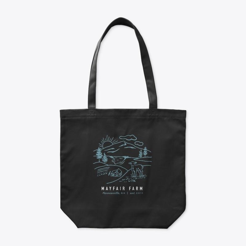 Black Organic Cotton Tote